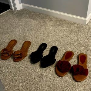 Brand new lot of 3 summer sandals from turkey